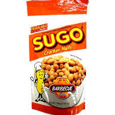 Sugo Cracker Nuts - Barbecue Flavor 100gr